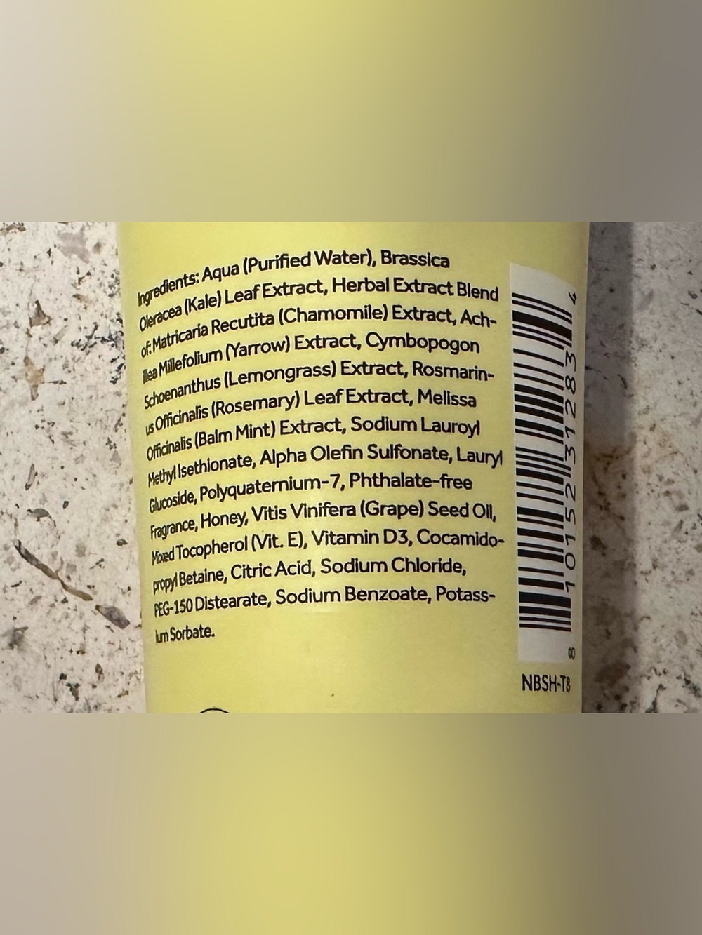 Sulfate-Free Orange Blossom Honey Shampoo, The Naked Bee, 8oz - Picture 6 of 7